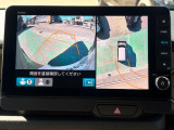 バックガイド線がハンドルと連動して動くダイナミックガイドライン付きで便利ですよ♪