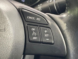 【クルーズコントロール】高速道路もラクラク走行。アクセルを離しても一定速度で走行ができ、長距離運転時の負担を軽減!加速・減速も簡単なスイッチ操作で調整できます。