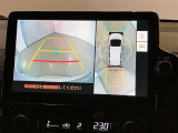 バックギアに入れると、このように後方が映し出されます!最終確認はご自身の目と耳で行ってください!安全第一で!
