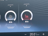 前席は3段階のシートヒーター!
