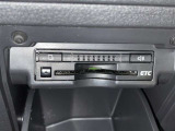 ETC車載器付きです。高速道路の料金所もスムーズに通過できます。