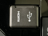 HDMIポート、USBポートが装備されております。HDMIポートを他の機器と繋げることによって、モニターへ映像を流すことができます。