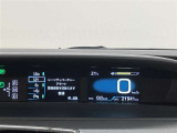メーター周りもスッキリしていて見やすいですよ。視認性の高さが売りです!