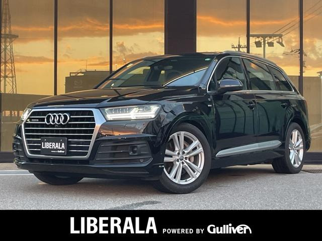 Q7 2.0 TFSI クワトロ 4WD アダプティブエアサス Sライン 4WD 本革シート