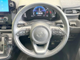 【ステアリングスイッチ】運転中、前方から目線をそらすことなく、オーディオ等の操作が可能な便利機能!安心&快適なドライブを演出してくれます♪