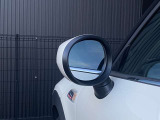 ミラーも丸く、MINIっぽい。
