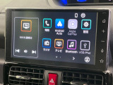 【9型ディスプレイオーディオ】お手持ちのスマートフォンとの連携で、ナビや音楽再生など各種アプリを使用可能。スマホに近い感覚でお使いいただけます♪