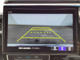☆バック時に後方がリアルタイム映像で確認☆駐車時や夜間のバック時に大活躍です☆