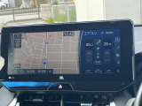 【12.3インチワイドナビ】高級感とインパクトのある大型ワイドナビを装備。各種オーディオ操作はもちろん、横長ワイド画面でのマップ2分割表示など、利便性も高いナビです♪
