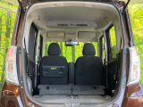 普段のお買い物や通勤、送迎等に十分な荷室スペースを確保しております。セカンドシートを倒すと、大きな荷物の積載も可能です♪