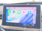 ●Apple Car Play:スマホとの有線接続で、ナビ・オーディオ再生などスマホのアプリ機能が画面でも使える便利機能です!