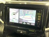 【全方位モニター用カメラ】専用のカメラにより、上から見下ろしたような視点で360度クルマの周囲を確認することができます☆死角部分も確認しやすく、狭い場所での切り返しや駐車もスムーズに行えます。