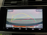 バックモニターで、後方を確認しながら安心して駐車することができます。運転初心者も熟練者も必須の機能ですよ!