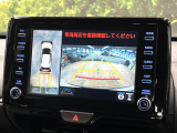 【パノラミックビューモニター】専用のカメラにより、上から見下ろしたような視点で360度クルマの周囲を確認することができます☆死角部分も確認しやすく、狭い場所での切り返しや駐車もスムーズに行えます。