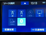 Bluetooth対応!スマホの音楽を再生することもできます。