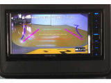 後方の視界を確保するバックカメラを装備フルセグTVナビ付きです