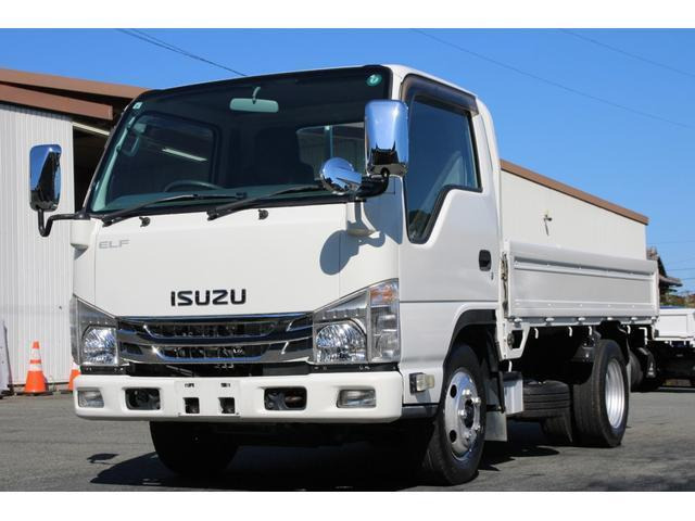 エルフ 3t積載 6速MT 荷床鉄板 メッキグリル