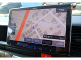 アルパインBIG-Xメカレス11インチナビ アルパイン12.8インチ大型フリップダウンモニター装備!!