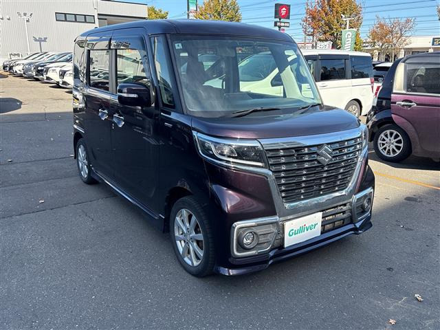 スペーシアカスタム ハイブリッド(HYBRID) XS 4WD ワンオーナー