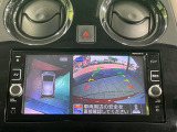 【アラウンドビューモニター】専用のカメラにより、上から見下ろしたような視点で360度クルマの周囲を確認することができます☆死角部分も確認しやすく、狭い場所での切り返しや駐車もスムーズに行えます。