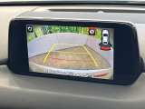 【バックカメラ】駐車時に後方がリアルタイム映像で確認できます。大型商業施設や立体駐車場での駐車時や、夜間のバック時に大活躍!運転スキルに関わらず、今や必須となった装備のひとつです!