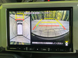 【パノラマモニター】専用のカメラにより、上から見下ろしたような視点で360度クルマの周囲を確認することができます☆死角部分も確認しやすく、狭い場所での切り返しや駐車もスムーズに行えます。