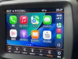 ●Apple Car Play:スマホとの有線接続で、ナビ・オーディオ再生などスマホのアプリ機能が画面でも使える便利機能です!