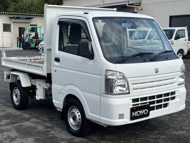 キャリイ 浅底ダンプ 1方開 4WD