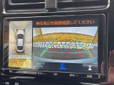 【パノラミックビューモニター】専用のカメラにより、上から見下ろしたような視点で360度クルマの周囲を確認することができます☆死角部分も確認しやすく、狭い場所での切り返しや駐車もスムーズに行えます。