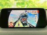 モニターではテレビ番組を視聴でき、停車中の待ち時間を過ごす際にも便利です。番組情報と映像が画面内に表示されるため、停車時に車内でテレビを楽しめます。