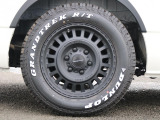 タイヤ&ホイールはNC-1 16インチアルミホイールにDUNLOP GRANDTREKタイヤをインストール済み!
