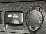 【1500Wアクセサリーコンセント】消費電力1500Wまでの家電が使えます。キャンプやスポーツ・アウトドアでのアクティビティはもちろん、災害・停電の際に大活躍♪