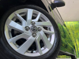 【純正14インチアルミホイール】外観にマッチした純正アルミホイールを装着しております。各種社外アルミホイールや、スタッドレスタイヤも取扱いしております。是非ご相談ください♪