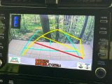【バックカメラ】駐車時に後方がリアルタイム映像で確認できます。大型商業施設や立体駐車場での駐車時や、夜間のバック時に大活躍!運転スキルに関わらず、今や必須となった装備のひとつです!