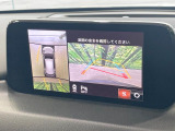 【360&deg;ビューモニター】専用のカメラにより、上から見下ろしたような視点で360度クルマの周囲を確認することができます☆死角部分も確認しやすく、狭い場所での切り返しや駐車もスムーズに行えます。