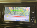 【バックカメラ】駐車時に後方がリアルタイム映像で確認できます。大型商業施設や立体駐車場での駐車時や、夜間のバック時に大活躍!運転スキルに関わらず、今や必須となった装備のひとつです!