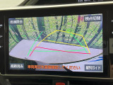 【バックカメラ】駐車時に後方がリアルタイム映像で確認できます。大型商業施設や立体駐車場での駐車時や、夜間のバック時に大活躍!運転スキルに関わらず、今や必須となった装備のひとつです!