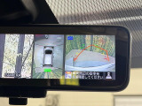 【アラウンドビューモニター】専用のカメラにより、上から見下ろしたような視点で360度クルマの周囲を確認することができます☆死角部分も確認しやすく、狭い場所での切り返しや駐車もスムーズに行えます。