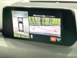 【360&deg;ビューモニター】専用のカメラにより、上から見下ろしたような視点で360度クルマの周囲を確認することができます☆死角部分も確認しやすく、狭い場所での切り返しや駐車もスムーズに行えます。