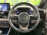 【ステアリングスイッチ】運転中、前方から目線をそらすことなく、オーディオ等の操作が可能な便利機能!安心&快適なドライブを演出してくれます♪