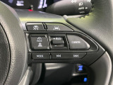 【レーダークルーズコントロール】高速道路での長距離走行が楽に!!自動で速度を保つクルーズコントロールが、衝突軽減システムと連携し、前方の車両を感知して車間を保つように速度調節してくれます!!