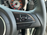 ハンドル右側にはクルーズコントロールのスイッチが装備され、運転中の操作も安心して行えます。