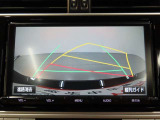 バックガイドモニターで、後方を確認しながら安心して駐車することができます。運転初心者も熟練者も必須の機能ですよ!