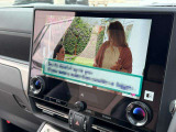 純正タッチパネルディスプレイ・地デジTV(ナビの設定や車両の設定を行います)
