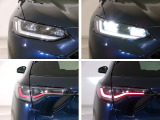 【LEDヘッドライト】LEDヘッドライトは省電力で、明るく遠くまで照らし、夜道や雨天時などの安心感を高めます。点灯忘れを防ぐオートライトも付いているので安心ですね♪