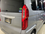 視認性がいいテールランプ。後続車にも存在をアピール。