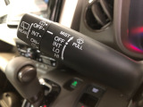 【運転席操作部】ライト、ウインカー、ワイパーなど、こちらも扱いやすいです!