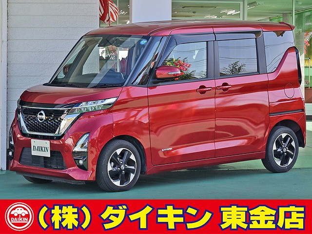 ルークス ハイウェイスターX 大画面ナビTV 両側自動ドア