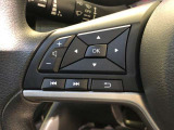 【ステアリングスイッチ】左です。ハンドルから手を離さず、運転に集中したまま手元でオーディオ操作等ができます。