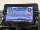 バックカメラで駐車時の死角も確認できます!